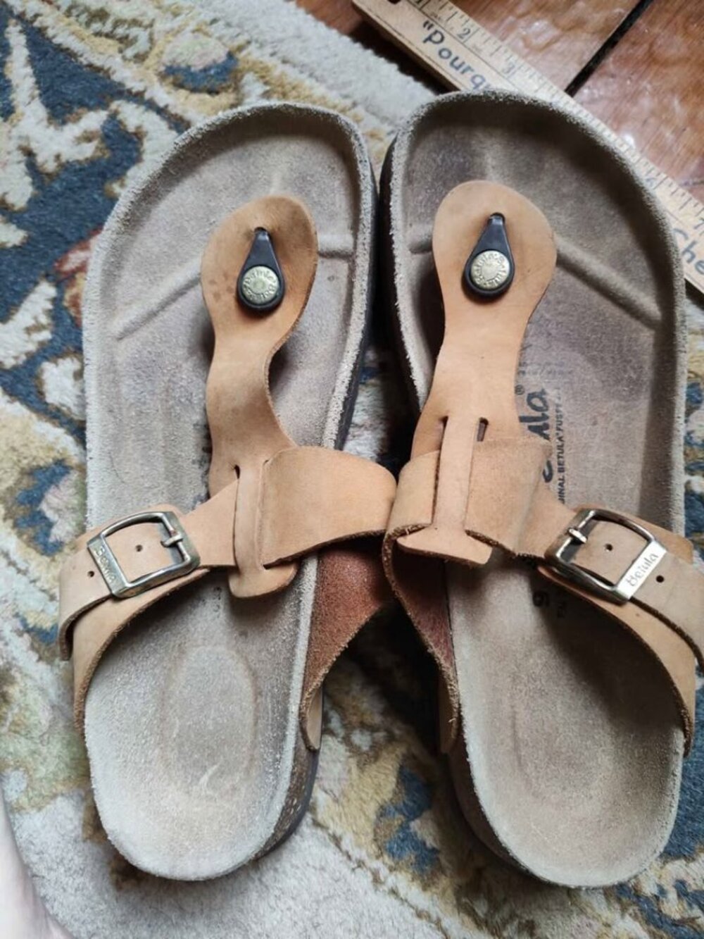 Birkenstock Betula Gizeh? Thong Sandals Flip flops Sz 39 9 8.5